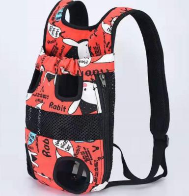 China Viable Fashion Four Leg Pet Get Out Carrier Bag Security Buckle Trunk Front Backpack For Small Dog Cat for sale