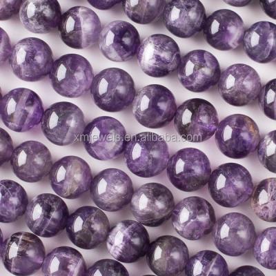 China Natural Pleochroic / Pleochroism Gemstone Beads Amethyst Crystals Smooth Round For Sale for sale