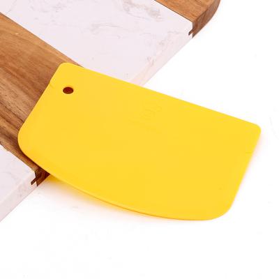 China Viable Plastic Bowl Scraper Silicone Pastry Scraper Pastry Scraper Silicone Cake Scraper for sale