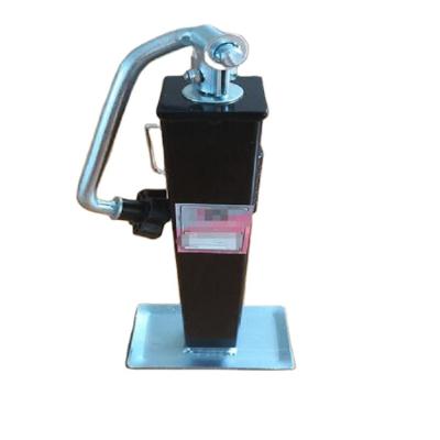 China Truck Trailer Jack Top Wind With Gearbox for sale