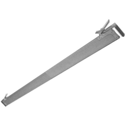 China Adjustable Aluminum Cargo Lock 2400-2700mm Plank Aluminum Cargo Bar F Bar Logistics Ratcheting Load Bar for sale