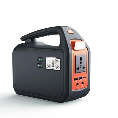 China Outdoor Multifunction Portable Power Station 220V AC Output / Rechargeable Lithium Ion Battery With CE / FCC / PSE / Un38.3 / MSDS for sale