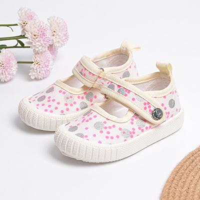 China Breathable Kids Printed Lovely Canvas Sneakers Customized Animals Fruits Pattern Shoes for sale