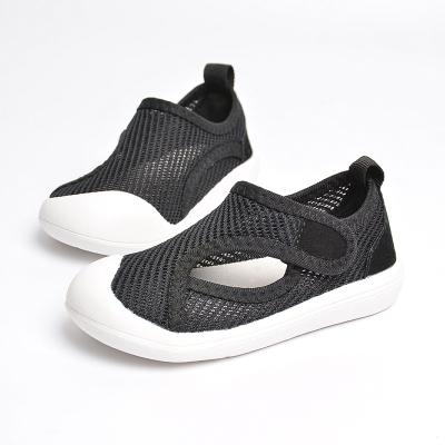 China Mesh Cup Walking Running Daily Shoes Lovely Round Kids Low Top Sports Summer Casual Sneakers for sale