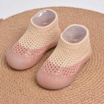 China 2022 Lightweight Color Matching Children's Breathable Socks New Casual Shoes Soft Bottom for sale