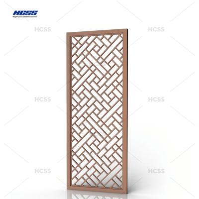 China CLASSIC Custom Room Divider Metal Room Divider Screen Used For Guest Corridor Decoration for sale