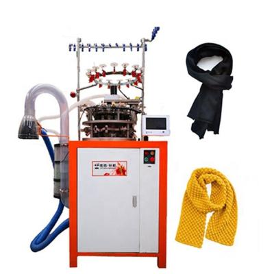 China Flat Scarf Shawl Fringe Twisting And Tying Machine Scarf Printing Machine for sale