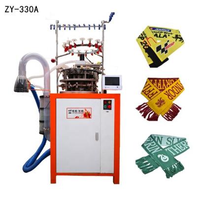 China Many Designs Single Hat Scarf Jacquard Knitting Machine ZY330A for sale