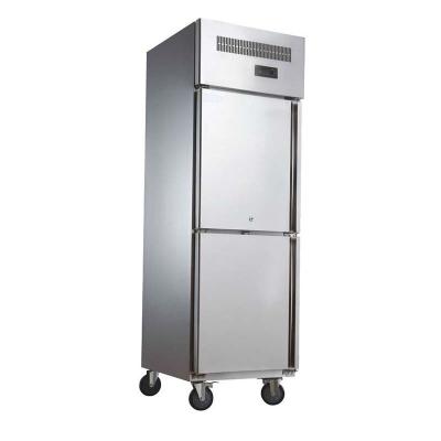 China Hotel Kitchen Commercial Single Temperature Stainless Steel Kitchen Freezer for sale