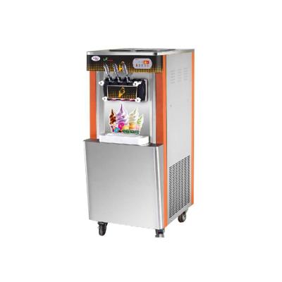 China 22L/H Commercial Catering Capacity 3 Flavors Soft Serve Ice Cream Machine for sale