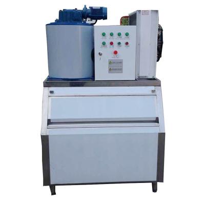 China Ice maker machine keeping fresh supermarket equipment for seafood meat flake ice maker for sale