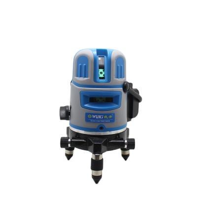 China Green Line Lazer Level Measurement Product Level OEM Build 5 Self Cross Lines Leveling Light Beam Rechargeable 360 ​​Laser Level Machine for sale