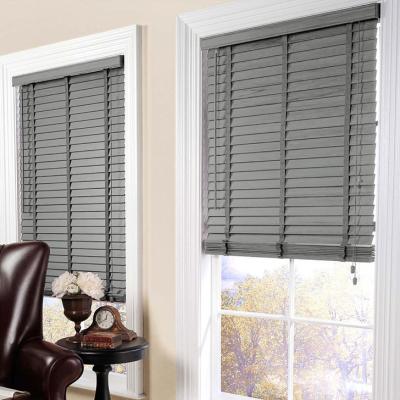 China Venetian Standard 2 Inch Size Faux Wood Venetian Blinds for sale