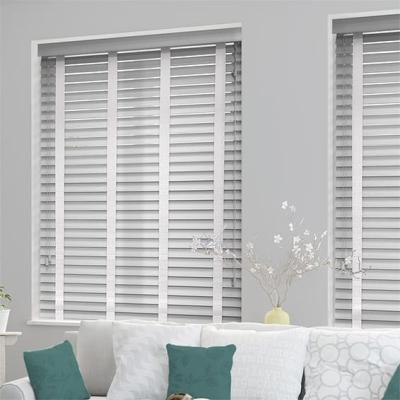 China Office Venetian Wooden Window Blinds Faux Wood Blinds for sale