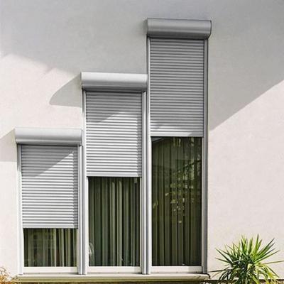 China Aluminum Alloy Polyurethane Foam Roller Shutter Heat Insulation Roller Shutter for sale