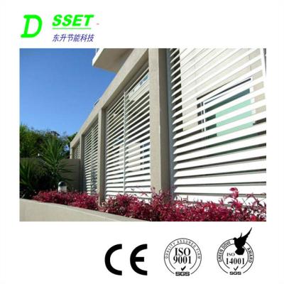 China Aluminum Alloy Outdoor Movable Motorized Hurricane Security Shutter for sale