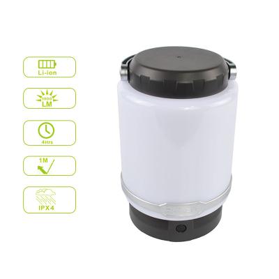 China IP67 Camping LED Camping Lantern Light Waterproof Emergency Flashlight Rechargeable Compatible with 4 AA Alkaline Batteries for sale