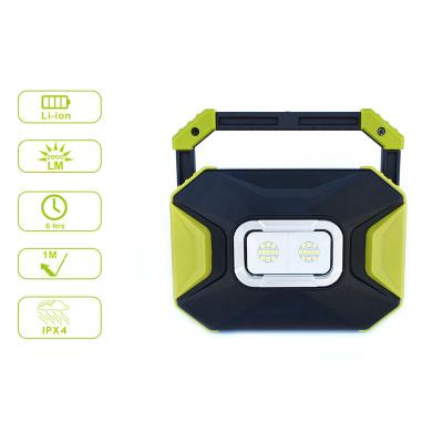 China twin head with 22 LED professional design lumen rechargeable compact manufactures of the 2000 led flood work light for road with good quality and price for sale