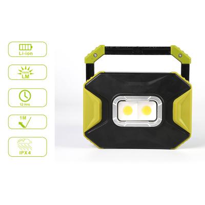 China Special LANDSCAPE design against fall camping lamp flood lights waterproof cob 1500lm led work light 2 mode for sale