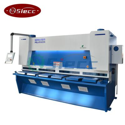 China Building Material Shops Hydraulic Swing Beam Guillotine Metal Machine Shear Shears for sale