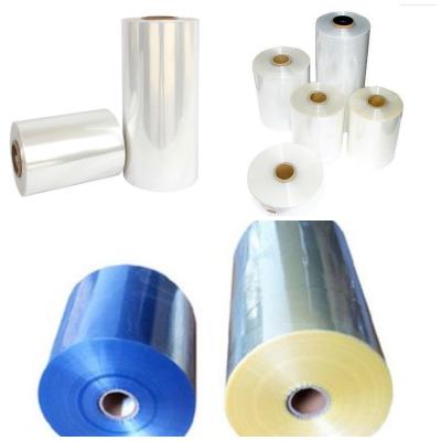 China Moisture-proof hot sale! Light Blue PVC Shrink Sleeve Film For Packaging for sale