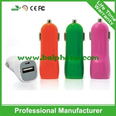 China USB charger for car with single USB port for sale