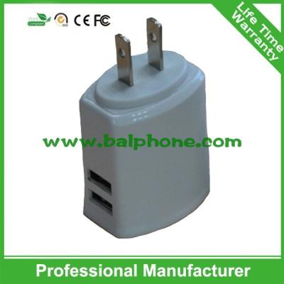 China Patent new Double usb wall charger for sale