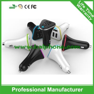 China High quality 5.2A 3USB Car Charger for iPhone for iPad for Tab for sale