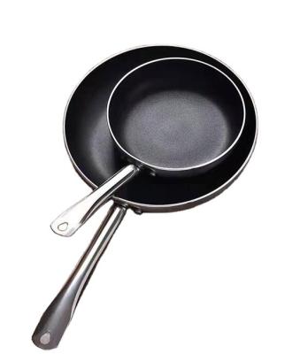 China Stocked Sales Hotel Restaurant Hot Stick Non Cooking Ware Frying Pan for sale