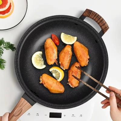 China High Quality Nonstick Pan Stocked From Pan Stainless Steel Handle Cookware for sale