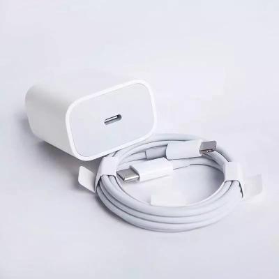 Китай Wholesale Speed ​​Palladium 20W Mobile Phone Data Cable Adapter USB Fast Charging Type C Wall Power Charger For Apple iPhone 11 12 13 14 продается