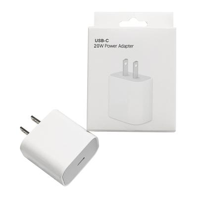 中国 Fast Charging Mobile Phone Powre Charger PD 20W USB Type C Fast Charging Phone Powre Charger Adapte Wall Mount Adapte For Apple iPhone 販売のため