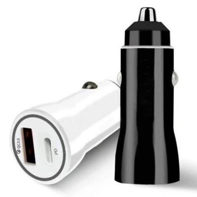 Chine Speed ​​DC 12V 24V QC3.0 USB Charging Type C PD 18w 20w Cell Phone Car Charger Super Fast Charging Adapter For Apple iPhone 11 12 13 14 Pro Max à vendre