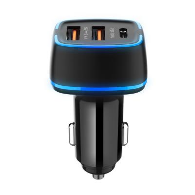 중국 Fast Charging Ship High Quality Cheap Charger USB + Type C PD 32W Car Cell Phone Power Adapter Price Dual Port Fast Charging Car Charger 판매용