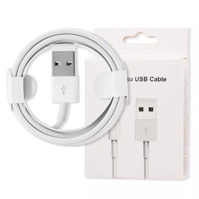 중국 Wholesale Original USB Fast Charging Lightning Fast Charging Speed ​​Tie Down 1M 2M 3M 3ft 6ft 10ft Charger Data Power Cable For iPhone Apple IOS iPad 판매용