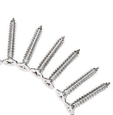 China csk flat head strength stainless steel self tapping furniture screws for sale