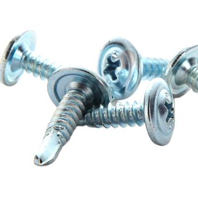 China Steel Truss Self-Drilling Screw, Galvanized Finish, Modified Truss Head, Phillips Drive for sale