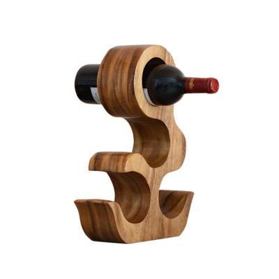 China China Decorative Handmade Wooden WINE RACK Home Decoration for sale