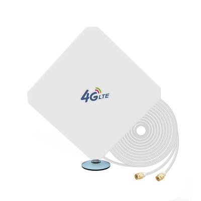 China RG174 Hot Sale 35dbi 4G LTE Outdoor External Antenna With RG174 3m Cable SMA Male Connector For 4G Router for sale