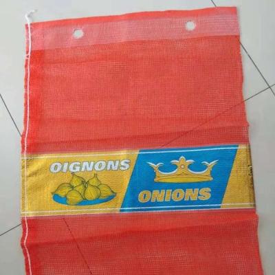 China Recyclable Capacity 50 Kg PP Mesh Bags For Agricultural Products for sale