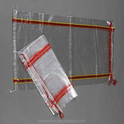 China 50*80cm Recyclable Transparent Woven Potatoes Mesh Bags for sale