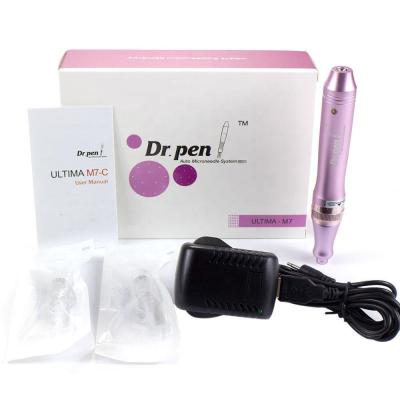 China Rechargeable Micro Needle System Dr. Pen Wireless Derma Pen Auto Adjustable Needle Lengths 0.25mm-3.0mm Electric Dermapen for sale