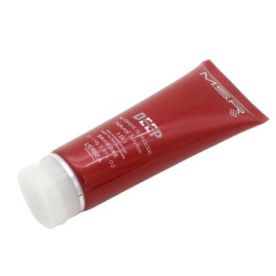 China Guangzhou Packaging Factory 100ml Recycled Cosmetic Body Lotion Cream Packaging Shoe Polish Tight Plastic Tube for sale