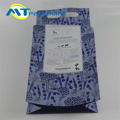 China Gravure Printing Quad Seal Pouch Anti Leakage For Snack Food Nuts Packing for sale