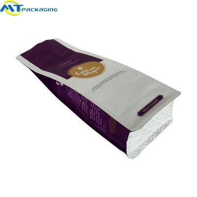 China Laminated Material Flat Bottom Pouch Accept Customized Logo Color Optional for sale