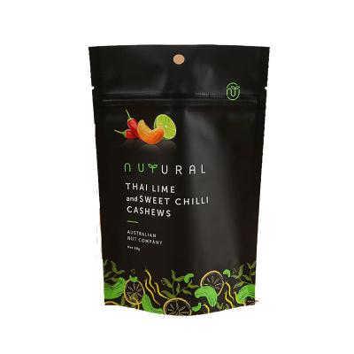 China Stand Up Design Nut Packaging Bags For Shelf Display ISO Certification for sale