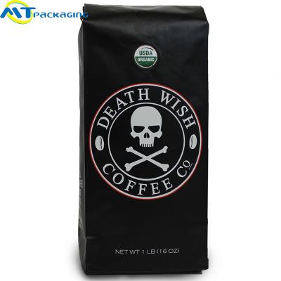 China Moisture Proof Sealed Coffee Bags Laminated Material With Large Capacity for sale