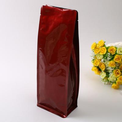 China Laminated Aluminum Foil k Bag Matte Surface With Zipper And Valve for sale