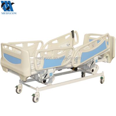 China Optional MDK-3618L(I) Medycon Hospital Bed With Table Hospital Bed Spare Parts 3 Positions Nursing Home Beds for sale