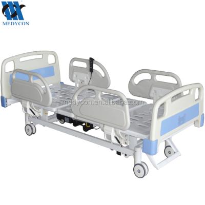 China Automatic Hospital Bed Metal Hospital Bed 3 Function Electric Adjustable Bed Mechanism for sale